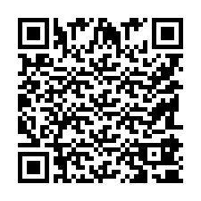 QR-code voor telefoonnummer +9518180181