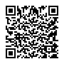 QR код за телефонен номер +9518180230