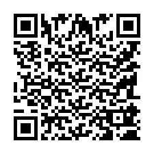 QR-koodi puhelinnumerolle +9518180240