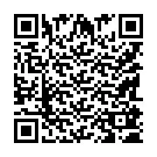 QR код за телефонен номер +9518180265