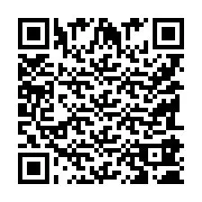 QR kód a telefonszámhoz +9518180284