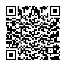 Código QR para número de teléfono +9518180384