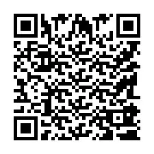 QR код за телефонен номер +9518180391