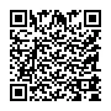 QR-koodi puhelinnumerolle +9518180404