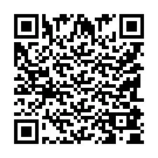 QR-code voor telefoonnummer +9518180434