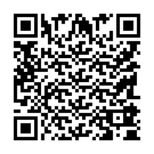 Kod QR dla numeru telefonu +9518180491