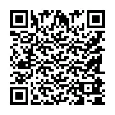 Kode QR untuk nomor Telepon +9518180529