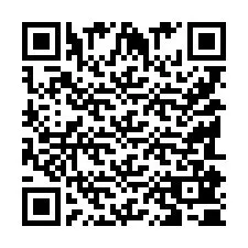 QR-code voor telefoonnummer +9518180574