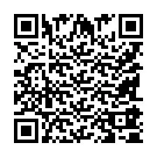 QR-koodi puhelinnumerolle +9518180587