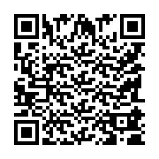 Codice QR per il numero di telefono +9518180604