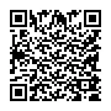 QR код за телефонен номер +9518180632