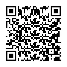 QR код за телефонен номер +9518180672