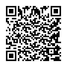 QR код за телефонен номер +9518180732