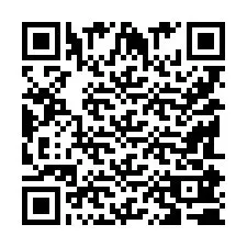 QR Code pour le numéro de téléphone +9518180735