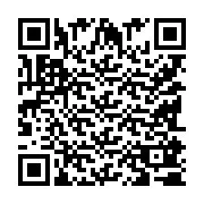 QR код за телефонен номер +9518180766