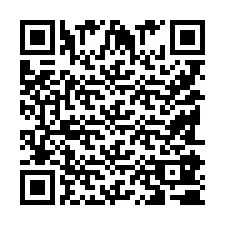 QR-код для номера телефона +9518180799