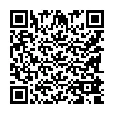 QR-koodi puhelinnumerolle +9518180822