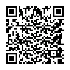 QR код за телефонен номер +9518180829