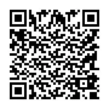 Kod QR dla numeru telefonu +9518180890