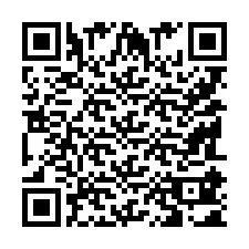 QR-koodi puhelinnumerolle +9518181005