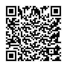 QR-code voor telefoonnummer +9518181008