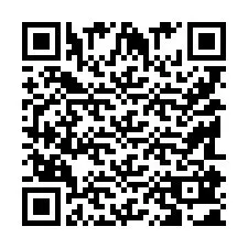 Código QR para número de teléfono +9518181061