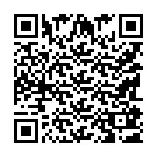 QR код за телефонен номер +9518181265