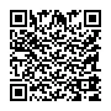 QR код за телефонен номер +9518181680