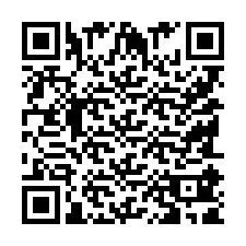 QR-koodi puhelinnumerolle +9518181908