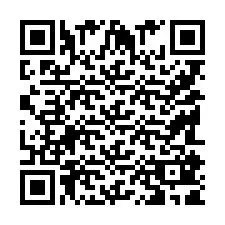 Código QR para número de teléfono +9518181961