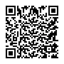 QR-koodi puhelinnumerolle +9518182645