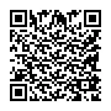 Codice QR per il numero di telefono +9518182862