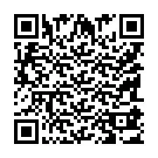 Código QR para número de telefone +9518183000