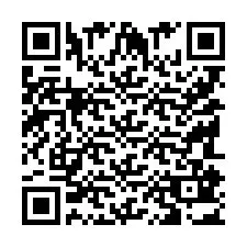 QR-koodi puhelinnumerolle +9518183070