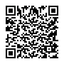 QR-koodi puhelinnumerolle +9518183074