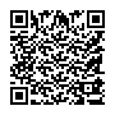 QR-code voor telefoonnummer +9518183309