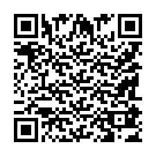 QR kód a telefonszámhoz +9518183425