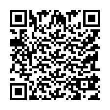 QR-code voor telefoonnummer +9518183444