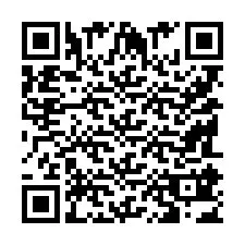 QR-koodi puhelinnumerolle +9518183445