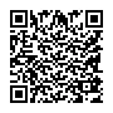 Codice QR per il numero di telefono +9518183462