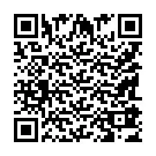 QR-koodi puhelinnumerolle +9518183495