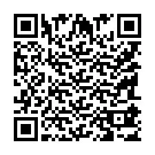 Código QR para número de telefone +9518183500