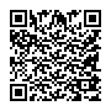 QR код за телефонен номер +9518183533