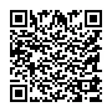 QR-code voor telefoonnummer +9518183600