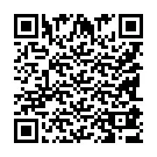 Código QR para número de teléfono +9518183612