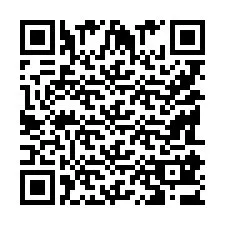 QR kód a telefonszámhoz +9518183645