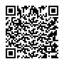 QR код за телефонен номер +9518183654