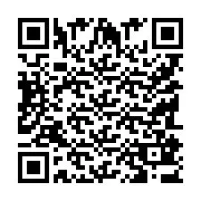 QR-koodi puhelinnumerolle +9518183674