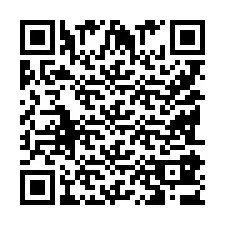 QR-koodi puhelinnumerolle +9518183686