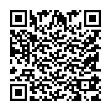 QR-koodi puhelinnumerolle +9518183809